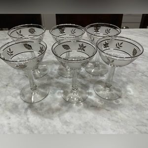 Vintage Libby Coupe Champagne Glasses